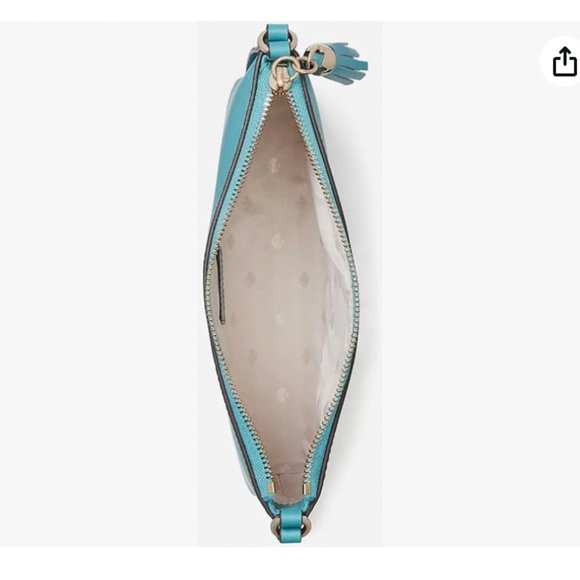 kate spade Ivy Street Amy Crossbody purse bag stone blue nwt - Picture 4 of 8